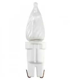 Konstsmide, guirlandes lumineuses de Noël Ampoules Guirlandes De Rechange|5 Ampoules De Rechange Givrees 6 V, 0,84W Pour Guirlande De Noël