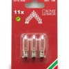 Konstsmide, guirlandes lumineuses de Noël Ampoules Guirlandes De Rechange|3 Ampoules De Rechange 23V, 3W Pour Chandelier Electrique 11 Lampes
