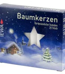 Ewa Kerzen, bougies de Noël et bougies de l'Avent Bougies Pour Sapin De Noël|20 Bougies Sapin De Noël, Baumkerzen 13 Mm