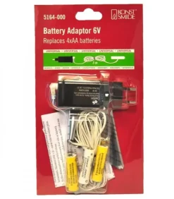 Konstsmide, guirlandes lumineuses de Noël Adaptateur Secteur Pour Articles Sur Piles|Adaptateur Secteur Pour Articles Sur Piles 4 X 1,5 V Aa