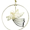 Pluto Produkter, déco de Noël Scandinave Déco De Noël Scandinave|Ange De Noël Volant, Déco Sapin Metal Dore Ronde