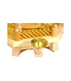 Richard Glasser, Pyramides de Noël allemandes Pièces De Rechanges Pour Pyramides Et Carillons|Barriere De Rechange Couleur Bois Pour Pyramide A Etages 84 Mm