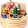 Graupner, décoration de sapin de Noël, Déco Noël enfant Boite A Musique Noël|Boite A Musique Bois, Atelier Du Père Noël