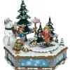 Hubrig, figurines pour enfant Boite A Musique Noël|Boite A Musique Noël, Jeux D'Enfants Dans LÀ Neige