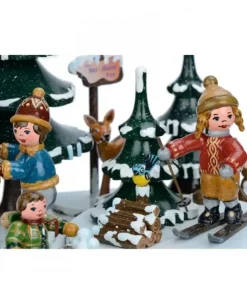 Hubrig, figurines pour enfant Boite A Musique Noël|Boite A Musique Noël, Jeux D'Enfants Dans LÀ Neige