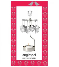 Pluto Produkter, déco de Noël Scandinave Bougeoirs Carrousels Photophore De Noël|Bougeoir Carrousel 2 Oiseaux Amoureux