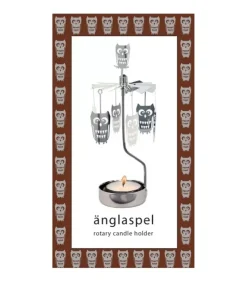 Pluto Produkter, déco de Noël Scandinave Bougeoirs Carrousels Photophore De Noël|Bougeoir Carrousel Chouettes