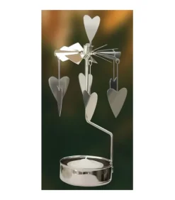 Pluto Produkter, déco de Noël Scandinave Bougeoirs Carrousels Photophore De Noël|Bougeoir Carrousel Coeurs Saint-Valentin