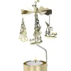 Pluto Produkter, déco de Noël Scandinave Bougeoirs Carrousels Photophore De Noël|Bougeoir Carrousel Lutin Marchant Dans LÀ Neige