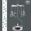 Pluto Produkter, déco de Noël Scandinave Bougeoirs Carrousels Photophore De Noël|Bougeoir Carrousel Notes De Musique