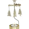 Pluto Produkter, déco de Noël Scandinave Bougeoirs Carrousels Photophore De Noël|Bougeoir Carrousel Sapins De Noël Dores