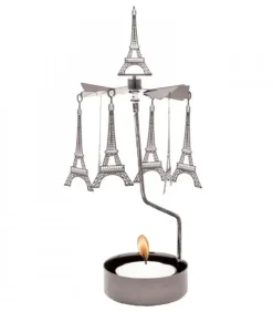 Pluto Produkter, déco de Noël Scandinave Bougeoirs Carrousels Photophore De Noël|Bougeoir Carrousel Tour Eiffel