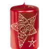 Ewa Kerzen, bougies de Noël et bougies de l'Avent Bougies Décoratives|Bougie Décorative De Noël Avec Etoile, 9 Cm