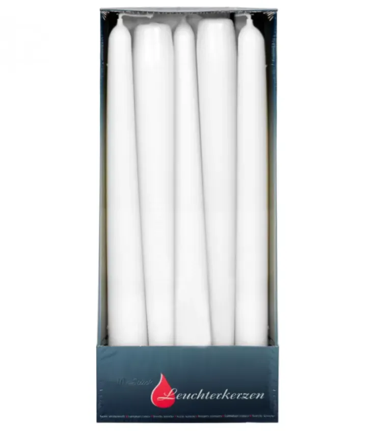 Ewa Kerzen, bougies de Noël et bougies de l'Avent Bougies Décoratives|Bougie De Chandelier 24 Cm