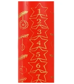 Ewa Kerzen, bougies de Noël et bougies de l'Avent Bougies De L'Avent|Bougie De L'Avent Graduee, 25 Cm