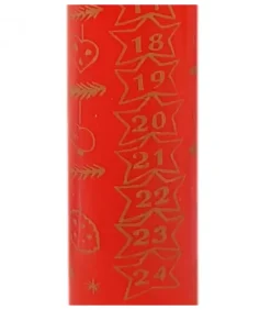 Ewa Kerzen, bougies de Noël et bougies de l'Avent Bougies De L'Avent|Bougie De L'Avent Graduee, 25 Cm