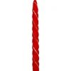 Ewa Kerzen, bougies de Noël et bougies de l'Avent Bougies Décoratives|Bougie Torsadee Pour Chandelier 25 Cm