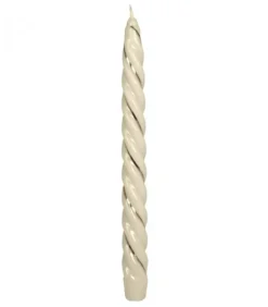 Ewa Kerzen, bougies de Noël et bougies de l'Avent Bougies Décoratives|Bougie Torsadee Pour Chandelier 25 Cm