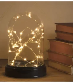 Konstsmide, guirlandes lumineuses de Noël Guirlande Lumineuse Intérieure À Led|Boule En Verre Lumineuse Décorative A Led, 17 Cm