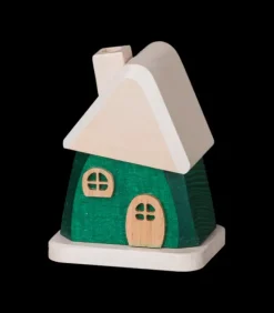 Hubrig, figurines pour enfant Bonhommes Fumeurs D'Encens Allemand|Brule-Encens Maison Verte