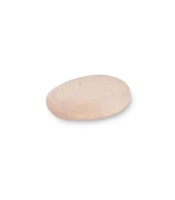 Waldfabrik, photophore en bois et étoile sapin de Noël Objet Déco Bois|Caillou En Bois Naturel, 5,5 Cm