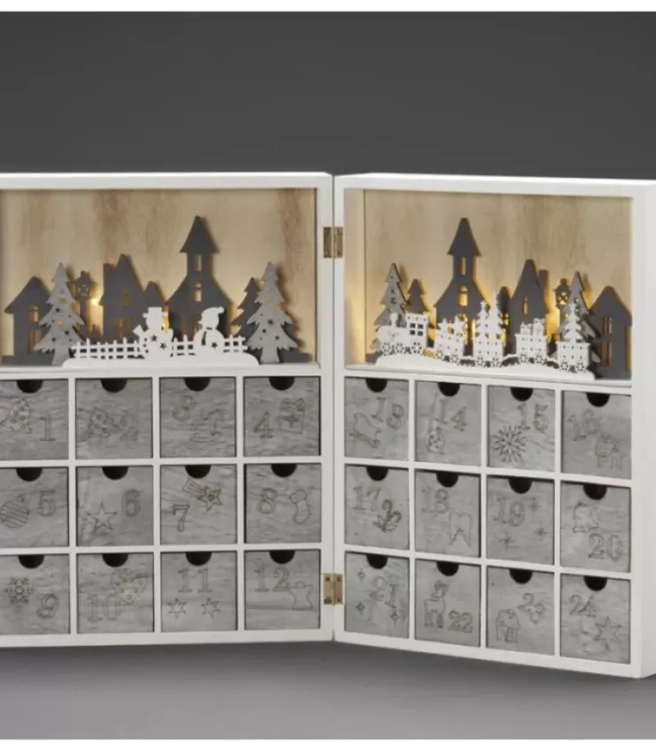 Konstsmide, guirlandes lumineuses de Noël Calendrier De L'Avent|Calendrier De L'Avent A Tiroir