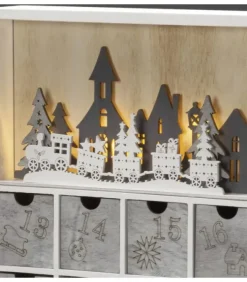 Konstsmide, guirlandes lumineuses de Noël Calendrier De L'Avent|Calendrier De L'Avent A Tiroir