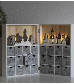 Konstsmide, guirlandes lumineuses de Noël Calendrier De L'Avent|Calendrier De L'Avent A Tiroir