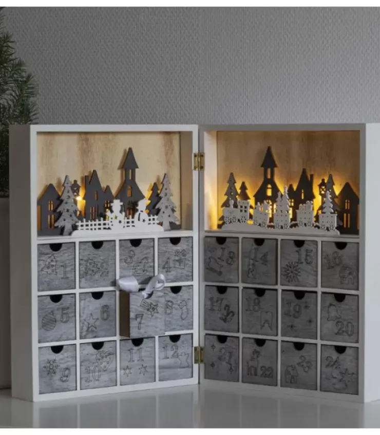 Konstsmide, guirlandes lumineuses de Noël Calendrier De L'Avent|Calendrier De L'Avent A Tiroir