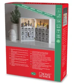 Konstsmide, guirlandes lumineuses de Noël Calendrier De L'Avent|Calendrier De L'Avent A Tiroir