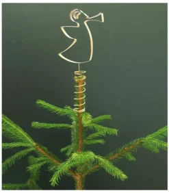 Pluto Produkter, déco de Noël Scandinave Déco De Noël Scandinave|Cimier De Sapin Ange Dore