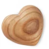 Waldfabrik, photophore en bois et étoile sapin de Noël Coeur En Bois|Coeur En Bois, 6 Cm