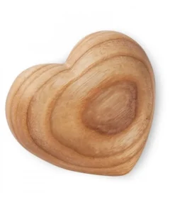 Waldfabrik, photophore en bois et étoile sapin de Noël Coeur En Bois|Coeur En Bois, 6 Cm