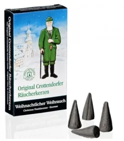Crottendorf, cones d'encens Cones D'Encens Pour Personnages Fumeurs|Cone D'Encens Senteur De Noël