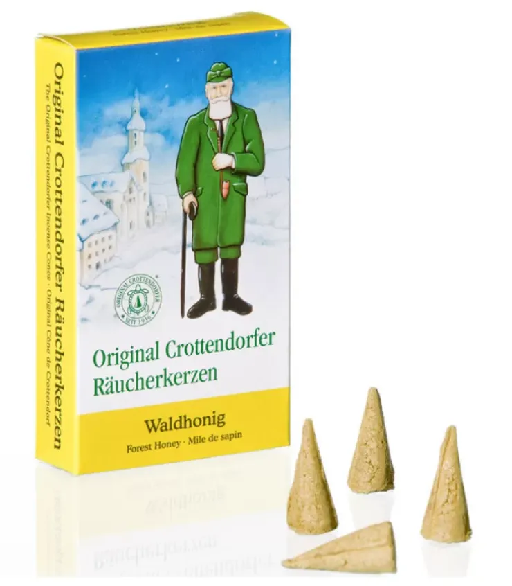 Crottendorf, cones d'encens Cones D'Encens Pour Personnages Fumeurs|Cone D'Encens Senteur Miel