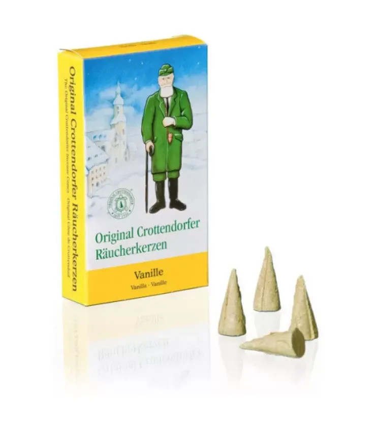 Crottendorf, cones d'encens Cones D'Encens Pour Personnages Fumeurs|Cone D'Encens Senteur Vanille