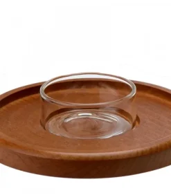 Schalling, crèche moderne Coupelle En Verre De Rechange|Coupelle En Verre Transparent De Rechange Pour Photophores Et Bougeoirs
