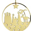 Pluto Produkter, déco de Noël Scandinave Déco De Noël Scandinave|Crèche De Noël Design Doree A Suspendre