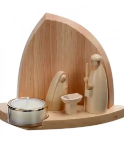 Schalling, crèche moderne Crèche De Noël Moderne|Crèche De Noël Moderne Avec Bougeoir
