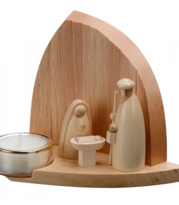 Schalling, crèche moderne Crèche De Noël Moderne|Crèche De Noël Moderne Avec Bougeoir