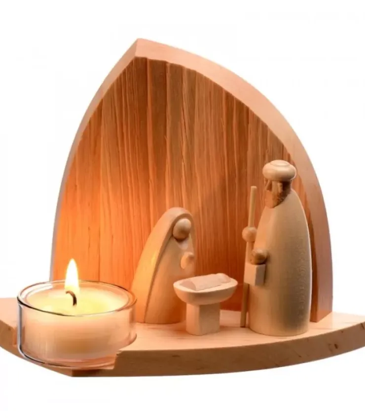 Schalling, crèche moderne Crèche De Noël Moderne|Crèche De Noël Moderne Avec Bougeoir