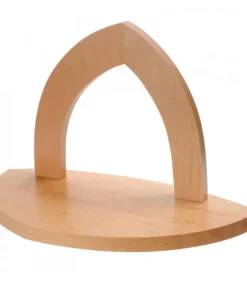 Schalling, crèche moderne Crèche De Noël En Bois|Crèche De Noël Vide A Fabriquer En Bois, 20 Cm
