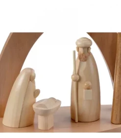 Schalling, crèche moderne Crèche De Noël Moderne|Crèche Design Avec Palmier