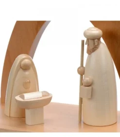 Schalling, crèche moderne Crèche De Noël Moderne|Crèche Design En Bois En Forme D'Arche