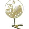 Pluto Produkter, déco de Noël Scandinave Déco De Noël Scandinave|Crèche Nativite A Clipser Sur Le Sapin De Noël