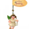 Hubrig, figurines pour enfant Déco Sapin De Noël Vintage|Déco Sapin De Noël, Ange Avec Un Triangle