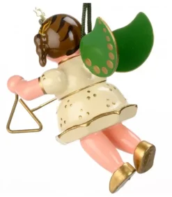 Hubrig, figurines pour enfant Déco Sapin De Noël Vintage|Déco Sapin De Noël, Ange Avec Un Triangle