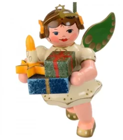 Hubrig, figurines pour enfant Déco Sapin De Noël Vintage|Déco Sapin De Noël, Ange Et Paquets Cadeaux
