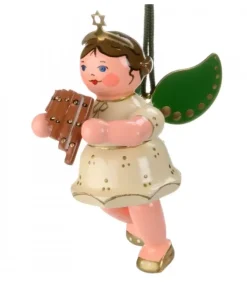 Hubrig, figurines pour enfant Déco Sapin De Noël Vintage|Déco Sapin De Noël, Ange Et Flute De Pan