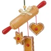 Hubrig, figurines pour enfant Déco Sapin De Noël Vintage|Déco Sapin De Noël D'Autrefois. Rouleau A Patisserie Et Gateaux
